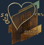 Sticker | seang@res (Gold) | Boston 2018